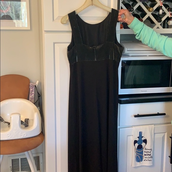 Donna Ricco New York Long Black Evening Gown - Picture 3 of 5